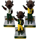 Thundar North Dakota State Bison Mascot Bobbleheads