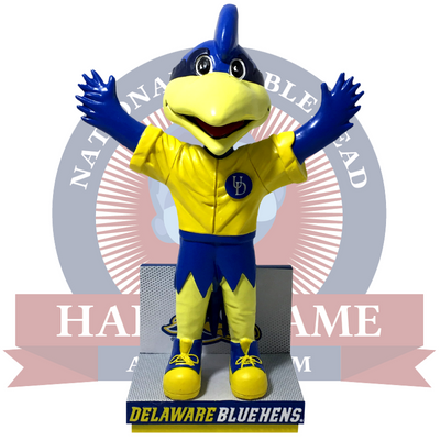 YoUDee Delaware Blue Hens Mascot Bobblehead